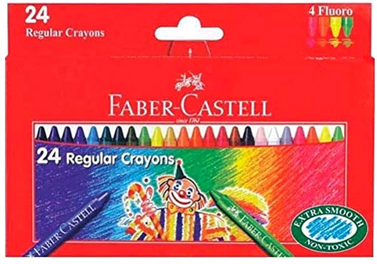 Wax Crayons REG 75MM 24S