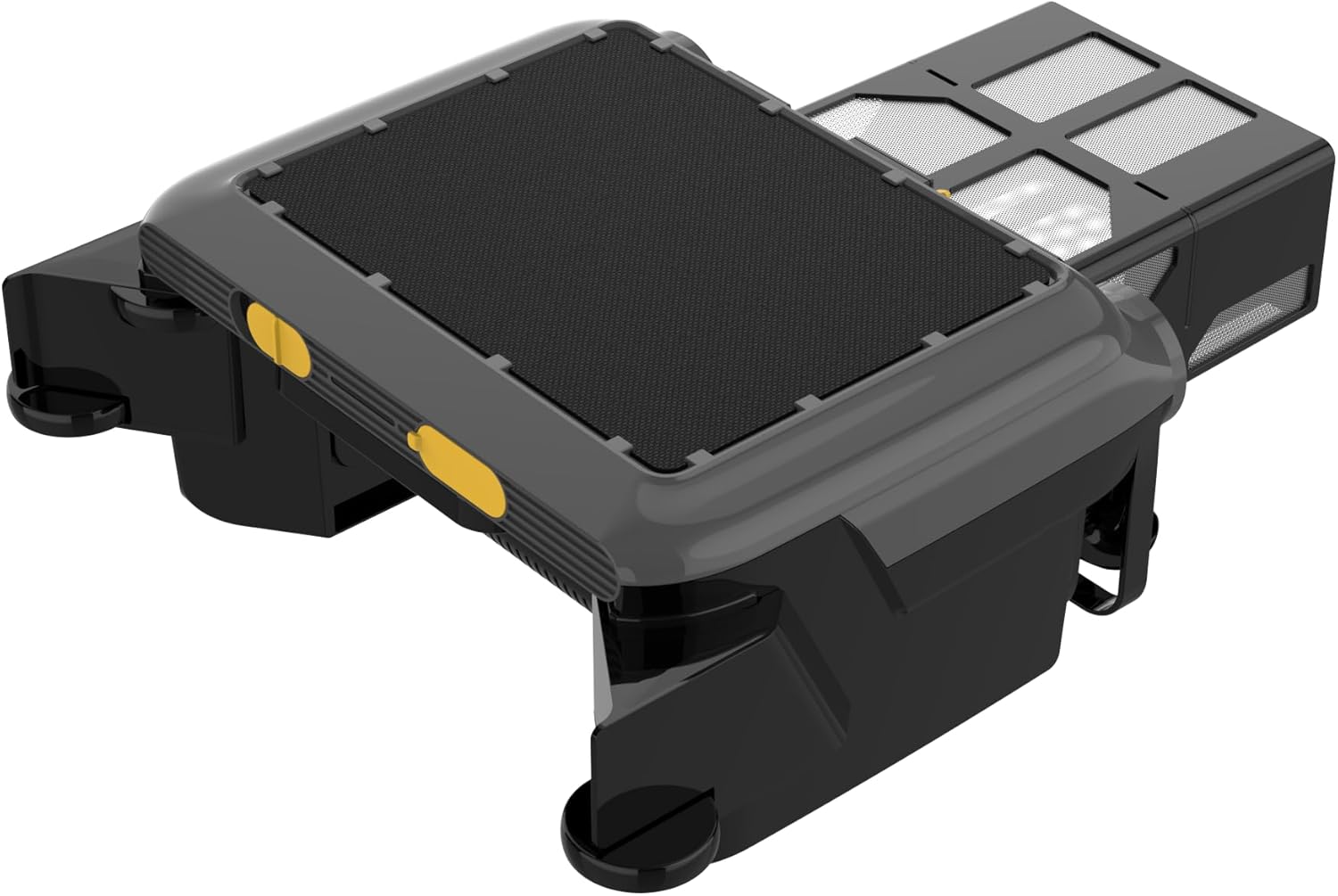 POOLMR Solar Pool Skimmer, 25H+ Runtime Robotic Pool Surface Cleaner with Dual Solar & AC Charging, IPX8 Waterproof, 6L Filter, APP Control for Residential Pools