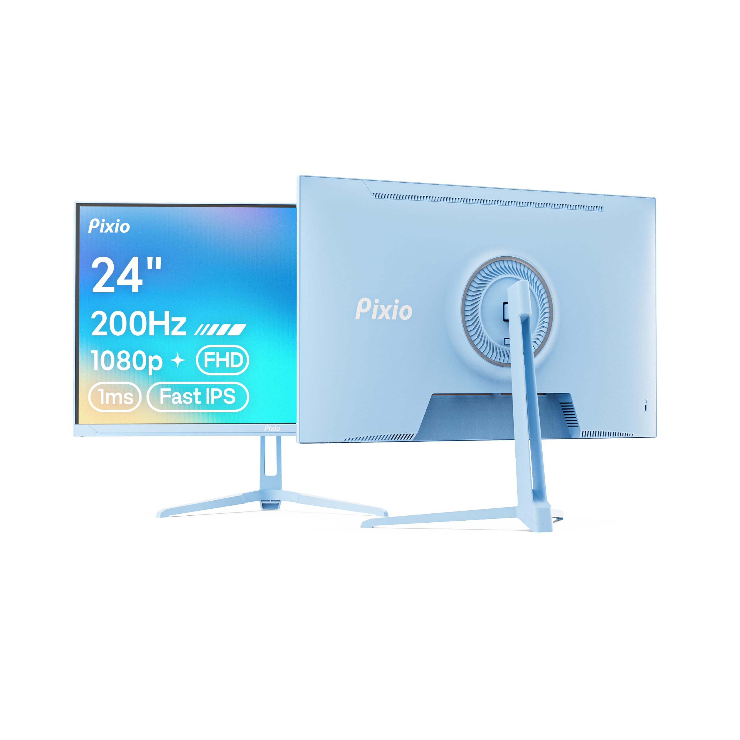Amazon.com: Pixio PX248 Wave Blue 24 inch 200Hz Refresh Rate FHD