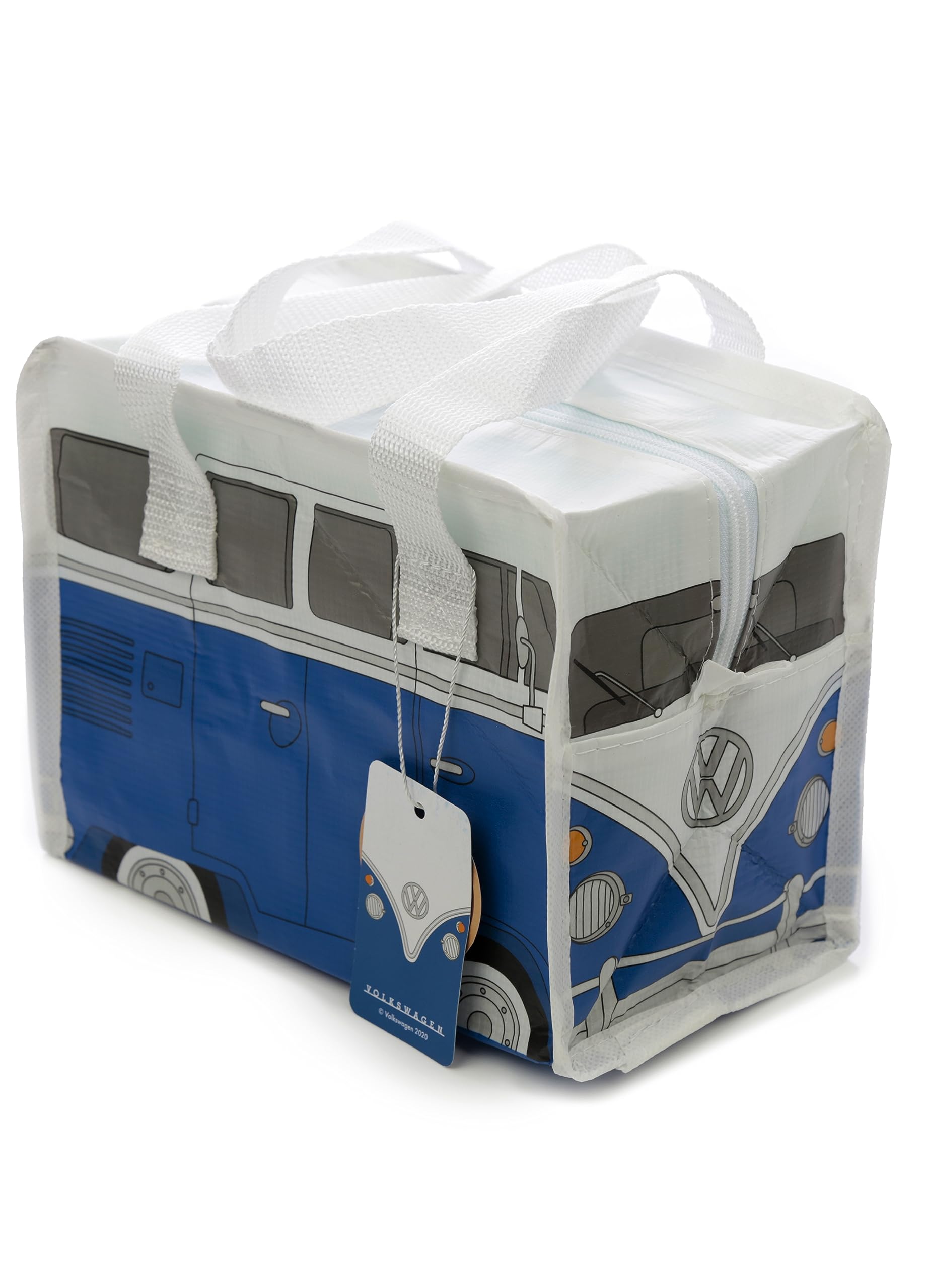 Volkswagen Blue Campervan Bamboo Lunch Box - Dine In VDub Style - Foto 5