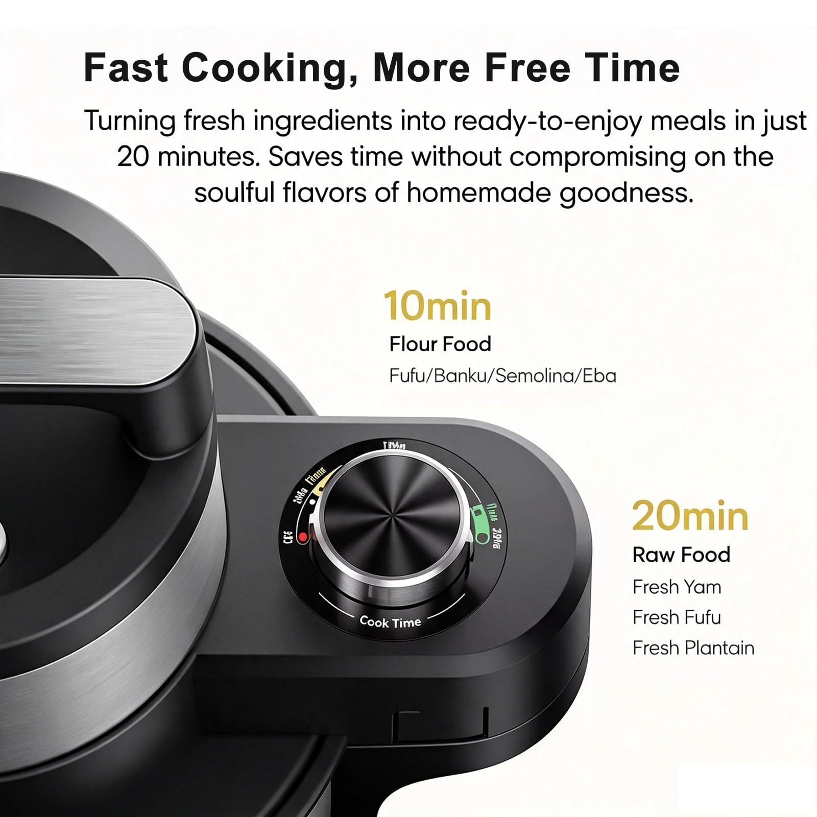 Robot Da Cucina Swallow Maker Da 1000 W, Robot Da Cucina Elettrico Automatico Da 6 Litri, Macchina Per Cucinare E Pestare, Macchina Per Patate Dolci Pestate In Acciaio Inossidabile, Per 3-4
