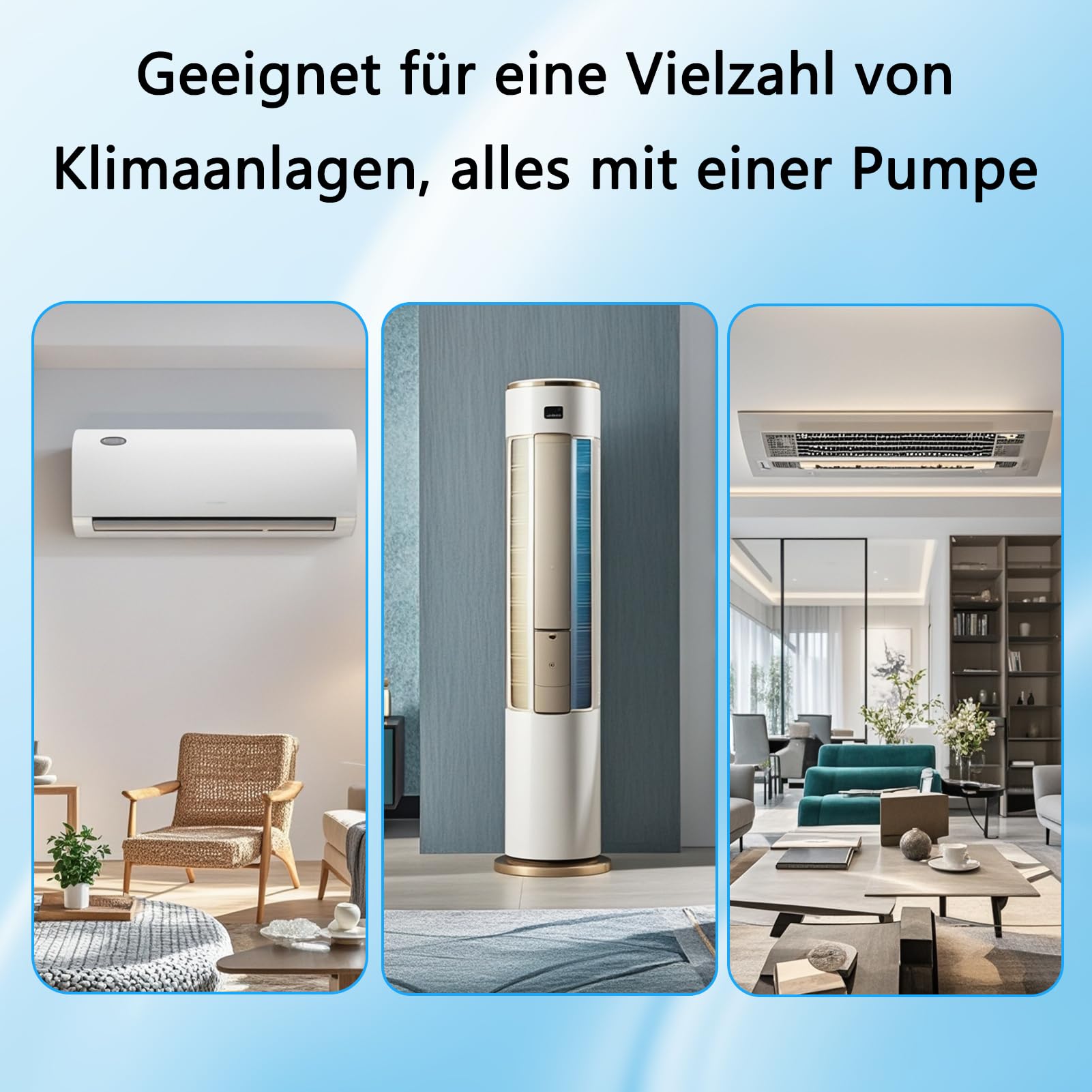 Bomba de Condensado Automática, Bomba de Condensado de bajo Ruido para Almacenamiento de Agua de 200ml, Bomba de Descarga de Condensado de 24 M³/h para Horno Deshumidificador HVAC