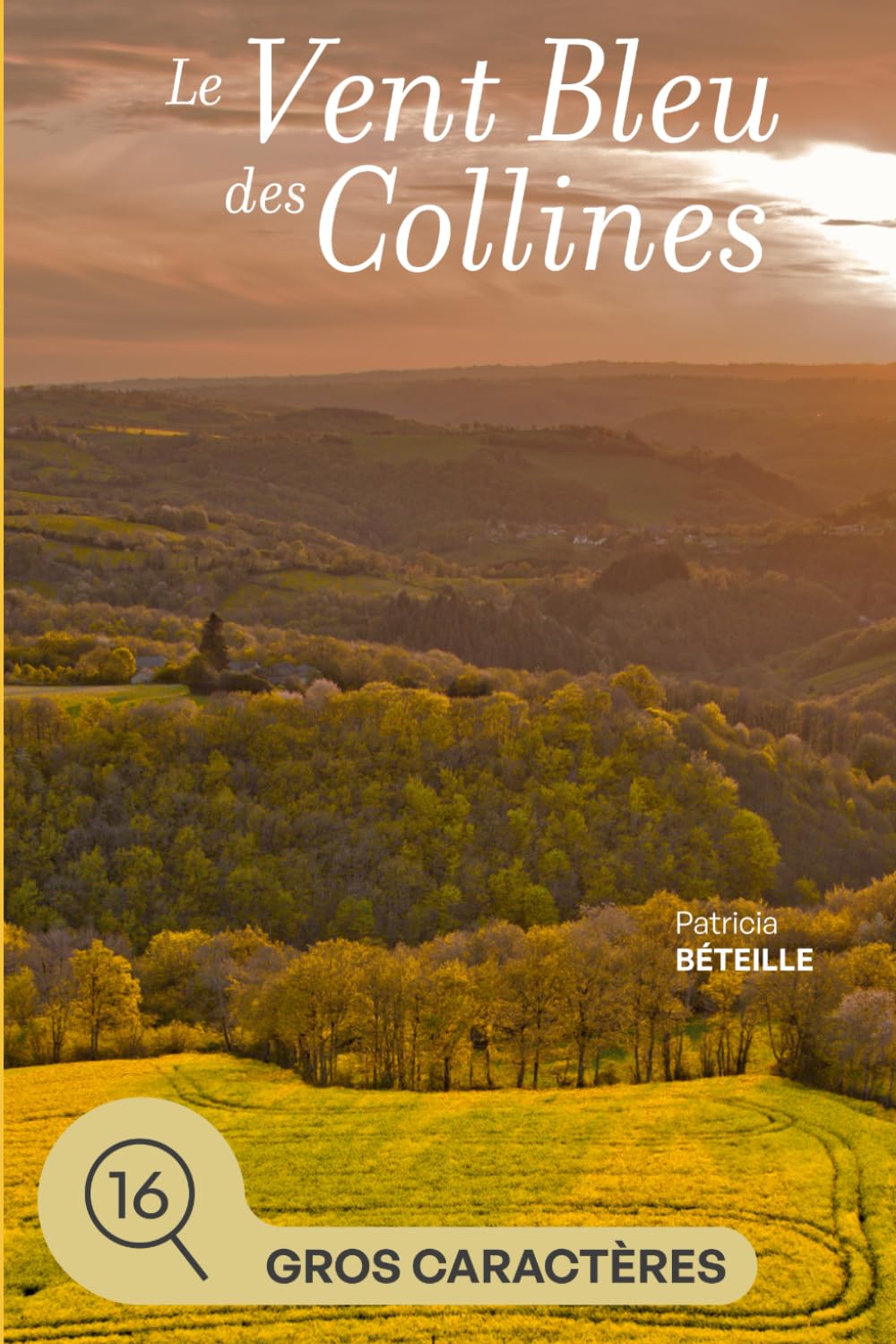 Le vent bleu des collines: grands caractères (Le clocher des oiseaux (grands caractères))