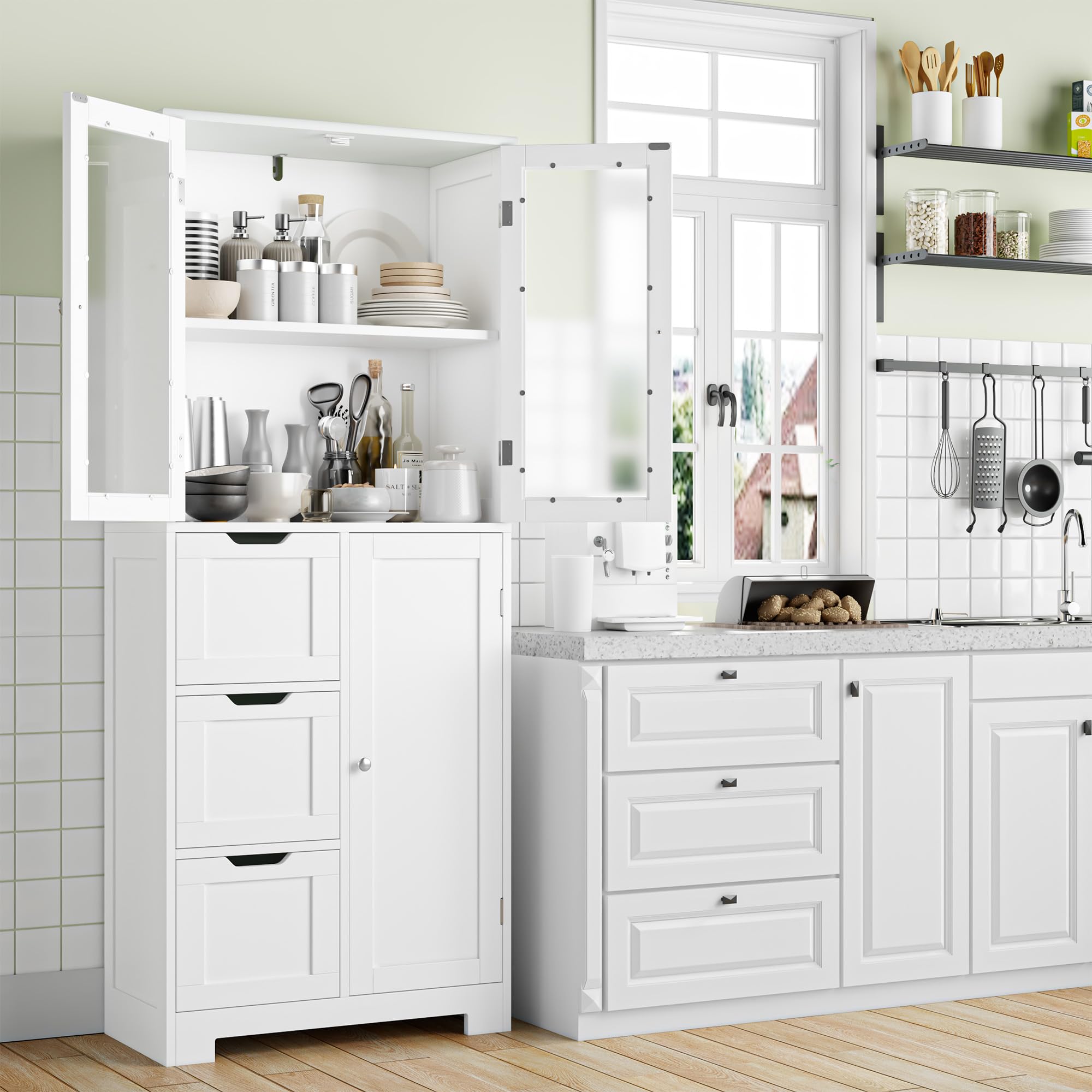 Botlog Shell Snapklik.com : BOTLOG Bathroom Cabinet, Pantry