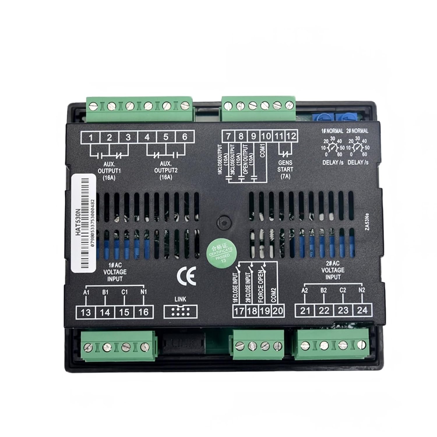 HAT530N ATS Genset Controller Automatic Transfer Switch Control Module Replaced HAT260