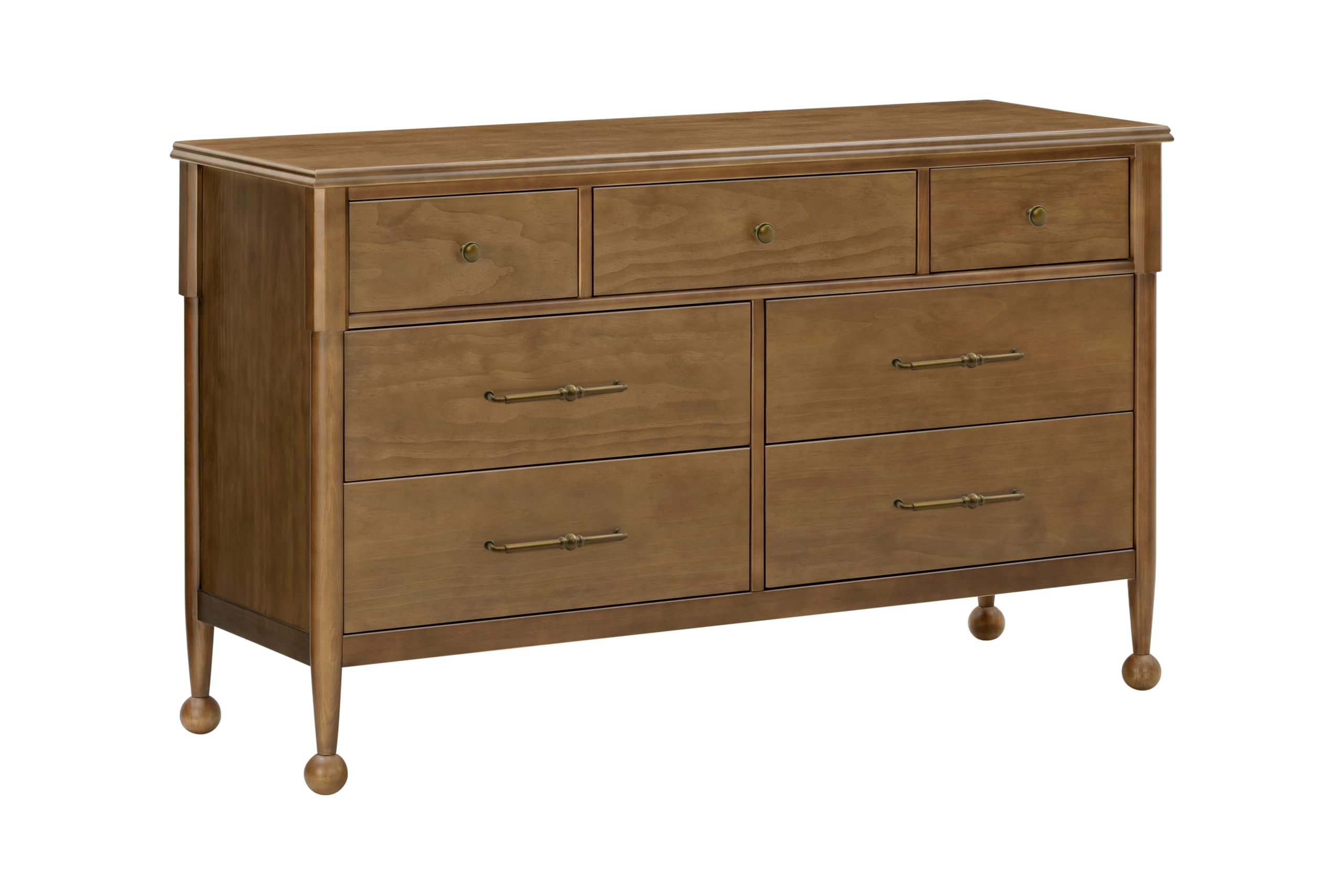 Namesake Alouette 7-Drawer Nursery Dresser, Natural Walnut