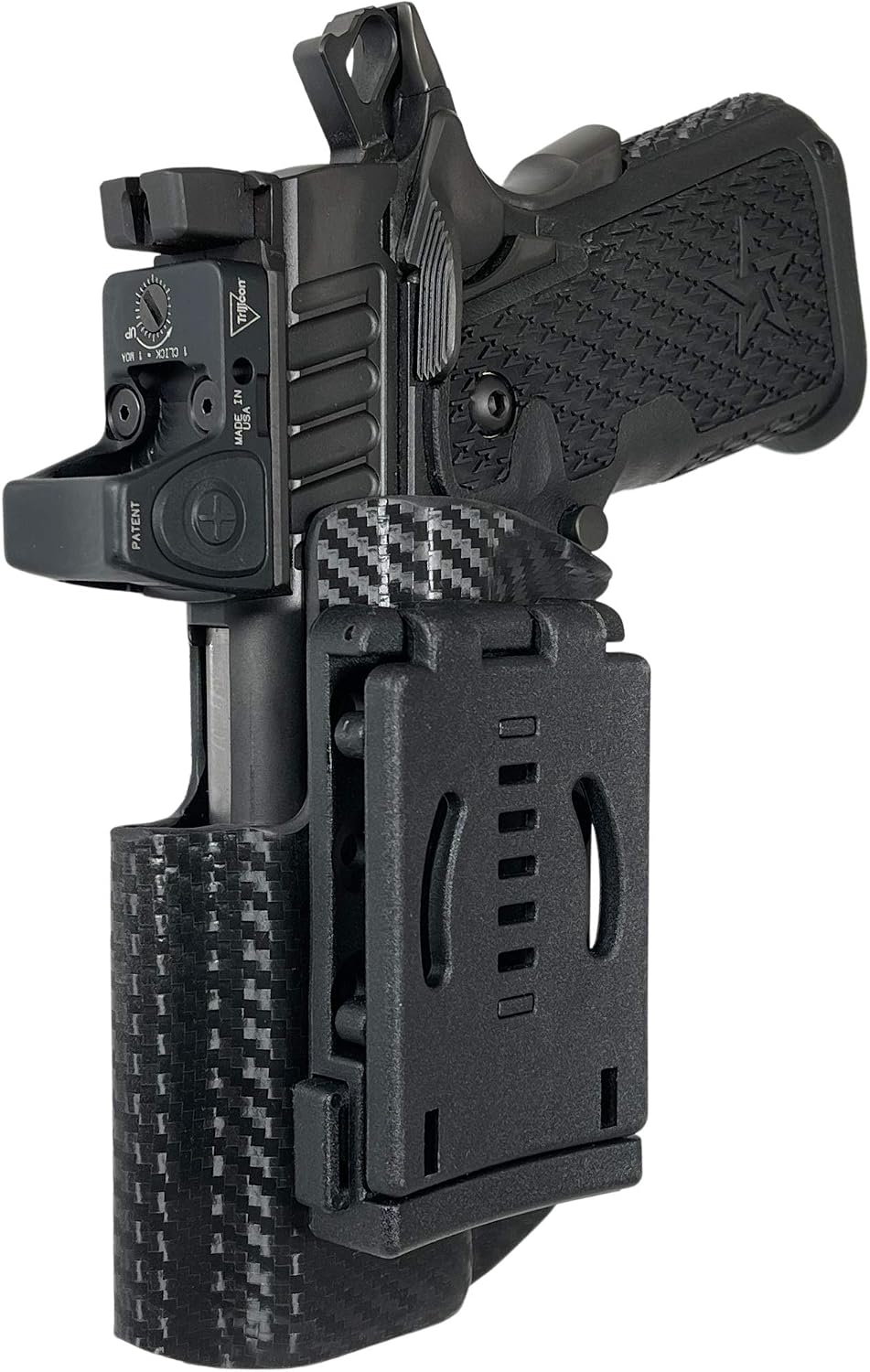Pro IDPA Competition Holster fits STI Staccato C2 | Outside The Waistband
