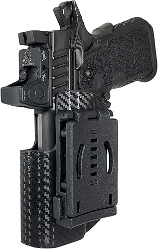 Miniatura 2 de Pro IDPA Competition Holster se adapta a STI Staccato C2  Fuera de la pretina
