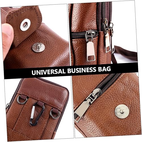 Miniatura 9 de GALPADA 1 Pc Men's Mobile Phone Bag Casual Bag for Men Trendy Waist Purse Practical Waist Purse Creative Smartphone Bag Waterproof Waist Pouch