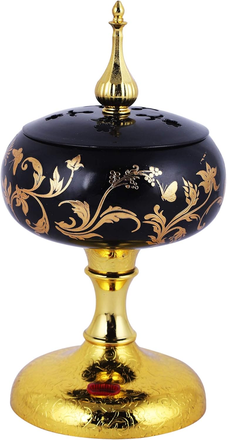 Vintage Style Incense Bakhoor/ Oud Burner Frankincense Incense Holder Electric, Best for Gifting- 1pc