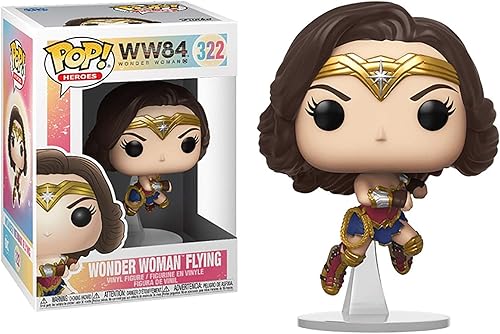 Funko Películas: Wonder Woman 1984 - Wonder Woman Flying (metálico), multicolor