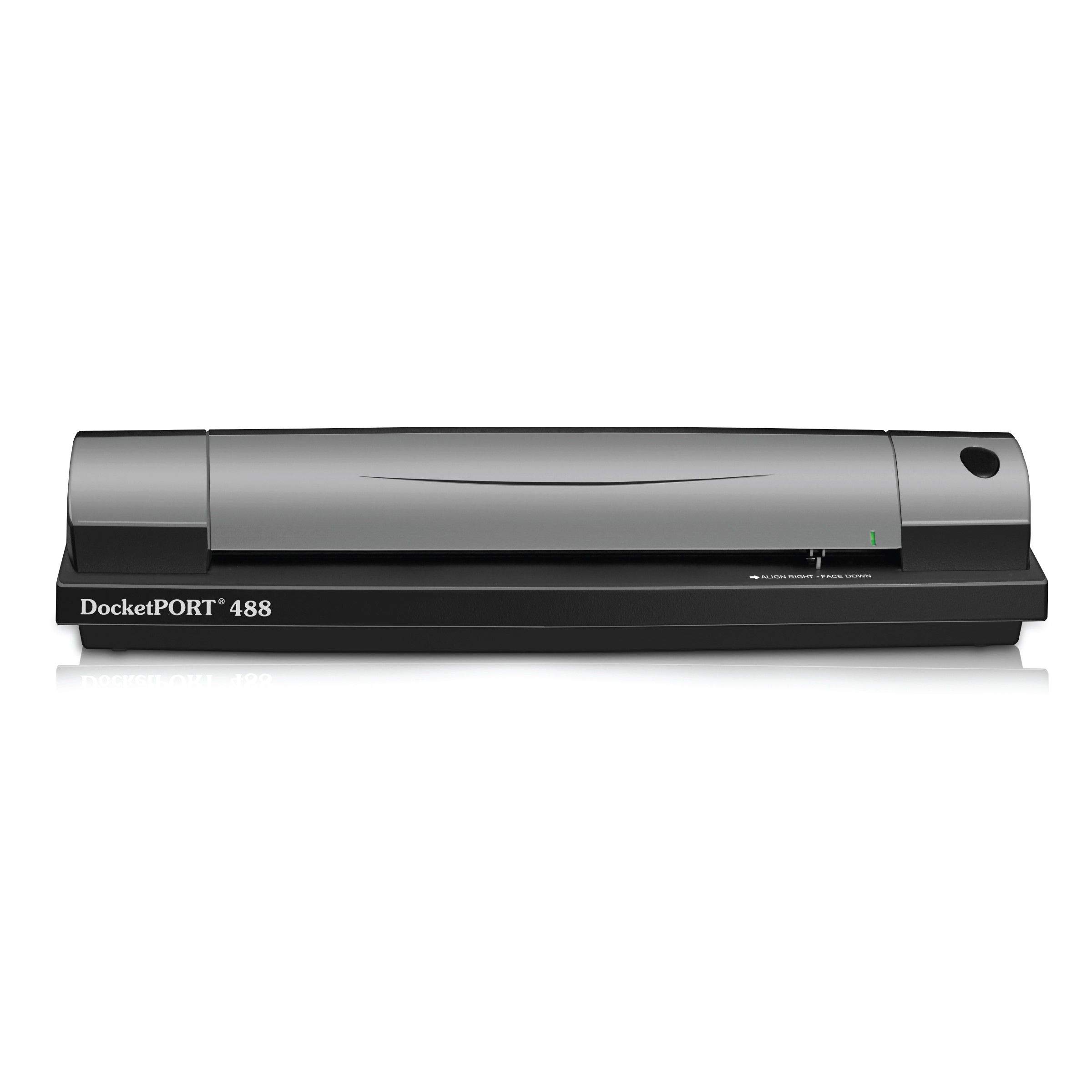 DocketPORT 488 Duplex Document Scanner (DP488) with DocketSCAN Business Card