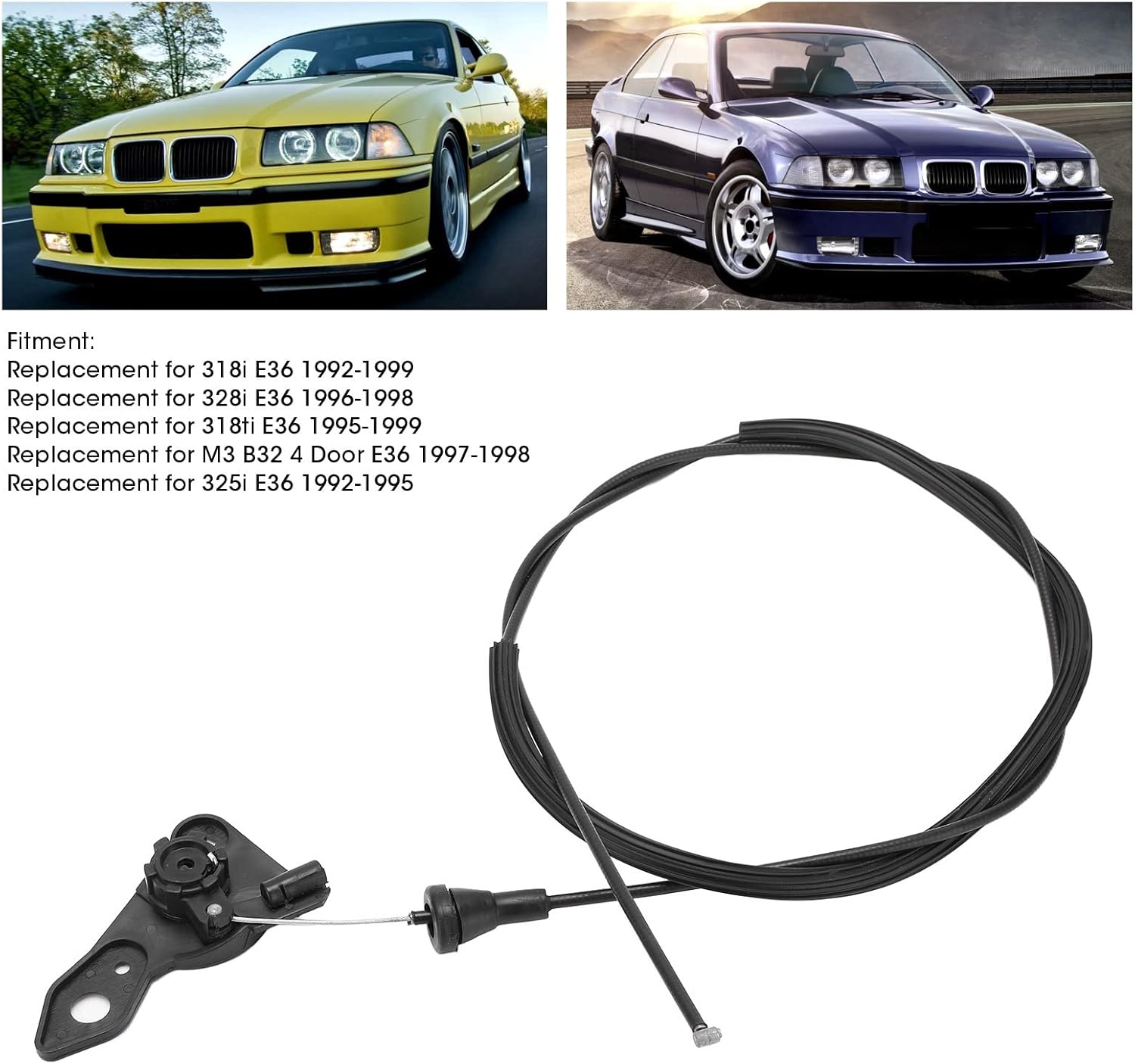 フードリリースケーブル 修理用の安定した性能のプラスチックエンジンリリースケーブル フードリリースケーブル 修理用の安定した性能のプラスチックエンジンリリースケーブル