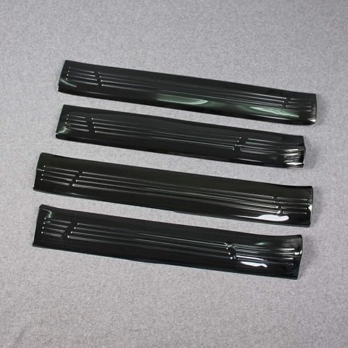 Miniatura 2 de Beautost para Benz nuevo GLS 450580 2020 2021 marco de puerta interior marco protector de placa de protección (Negro)