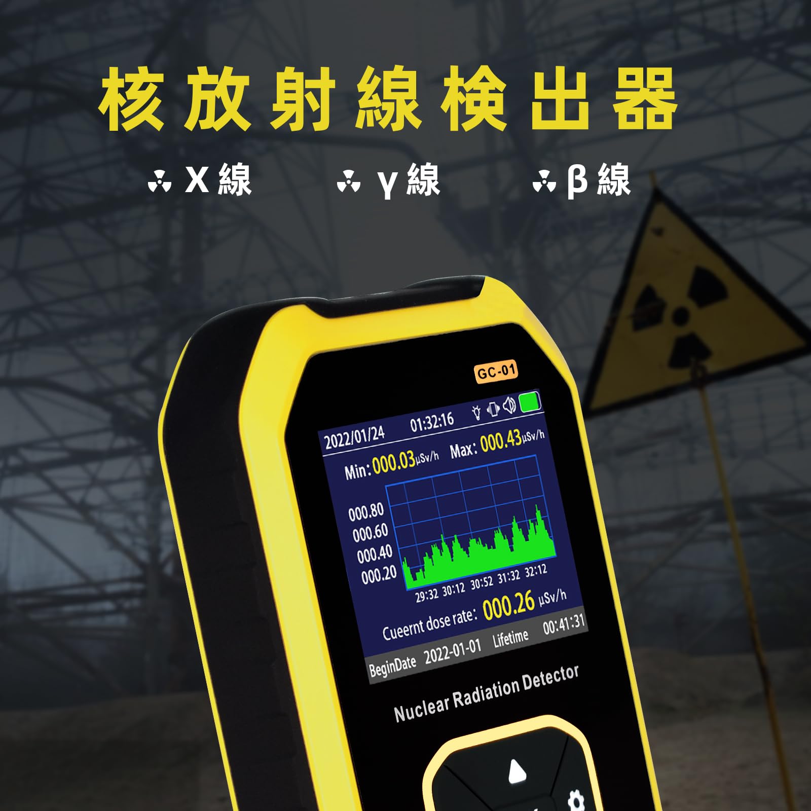 Amazon | 高感度放射線測定器ガイガーカウンター -AIOMEST 線量計 X線