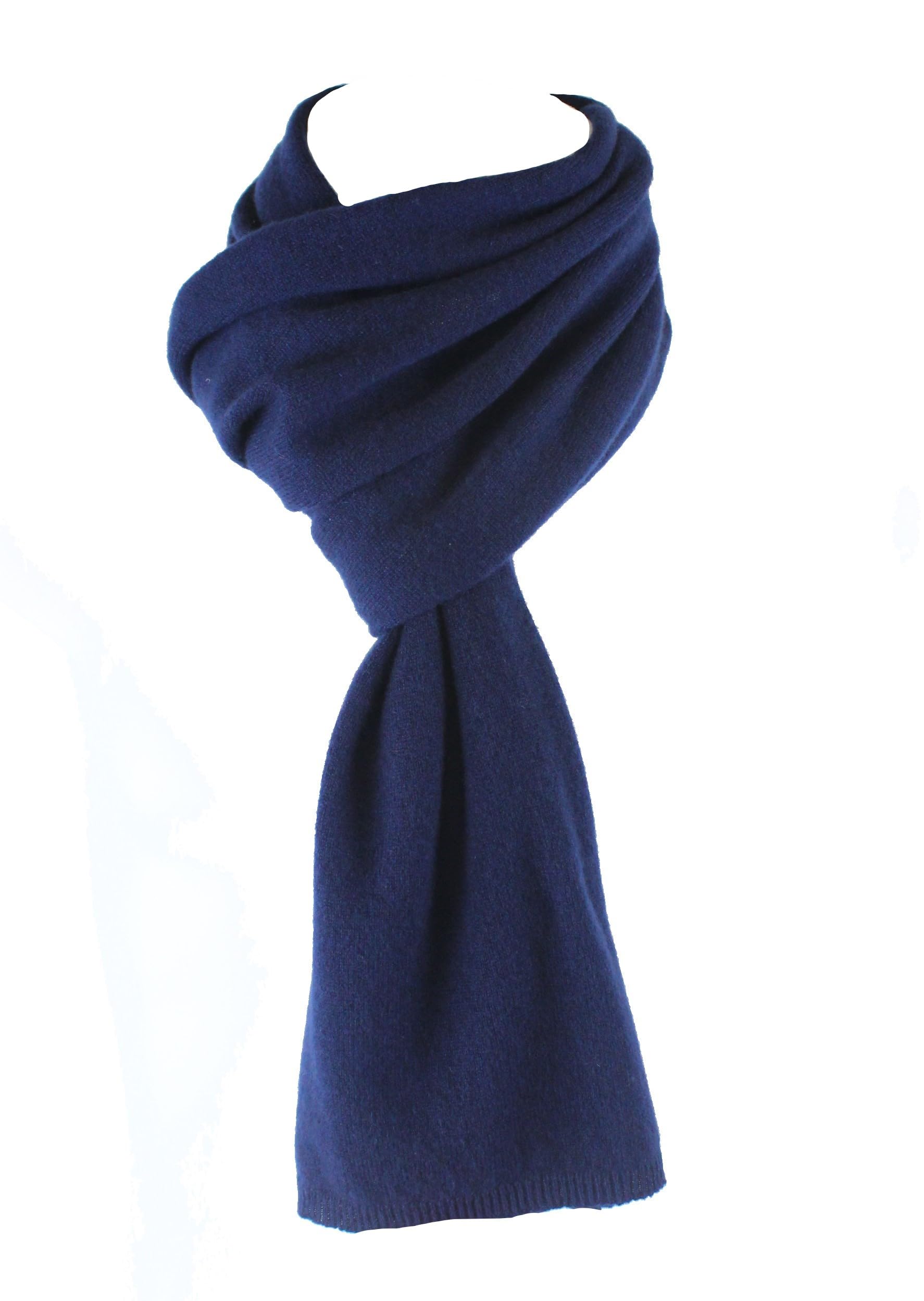 Sciarpa Cashmere Donna Uomo (35x180 cm) Sciarpa Invernale Firmata Unisex, Tessuto di Alto Lusso, Lavorazione Fine e Precisa Made in Italy, Leggera e Comoda da Indossare