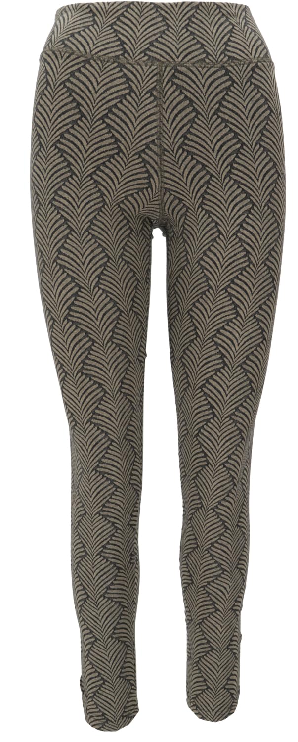 GURU SHOP Jaquard Pantalones de yoga, leggings de algodón orgánico, para mujer, pantalones cortos, leggins alternativos