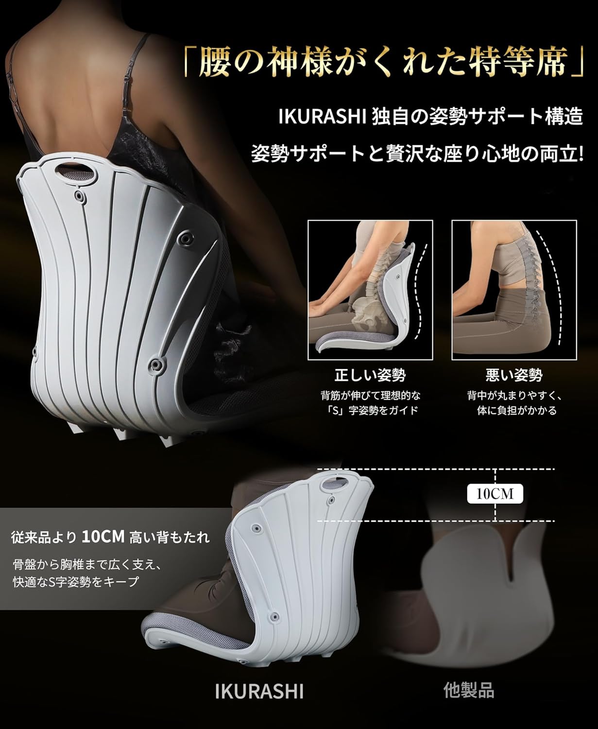 【2025新登場 】 アイクラシ 姿勢矯正 椅子 骨盤サポート 2025新登場 】 アイクラシ 姿勢矯正 椅子 骨盤サポート Amazon