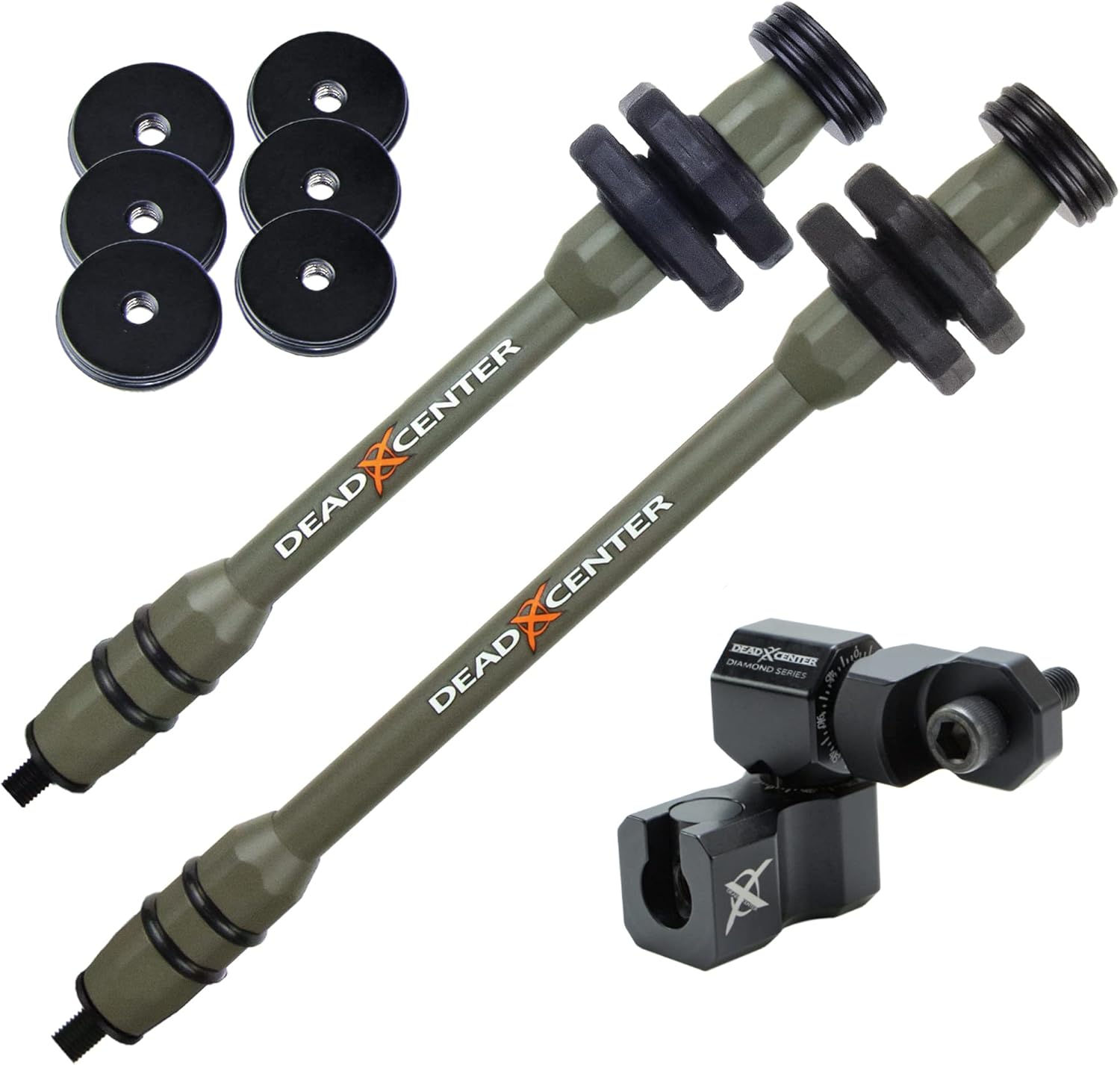 Dead Center Archery Products Dead Level Hunter XS Lite Carbon Stabilizer Kit