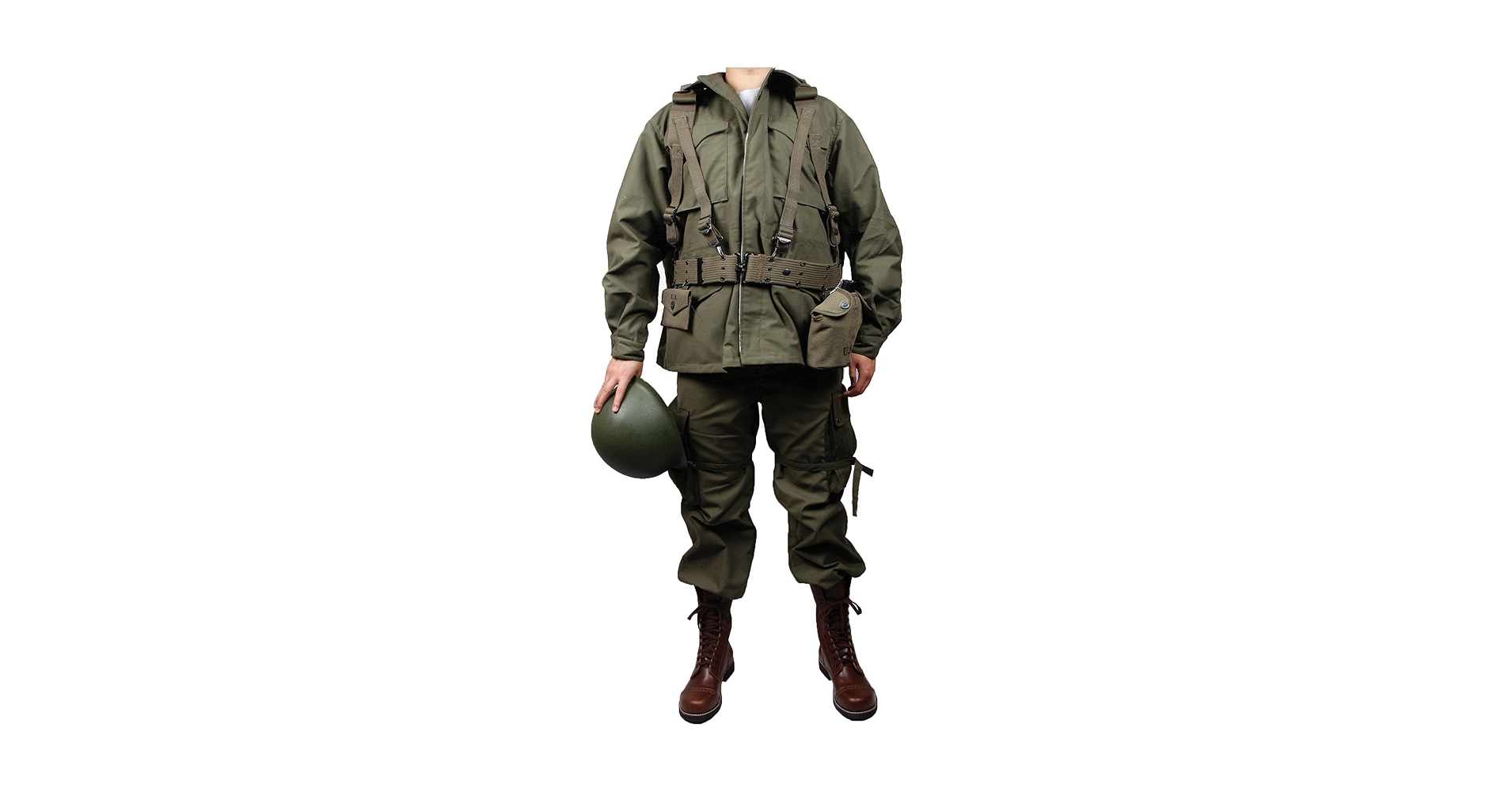 Amazon.co.jp: アメリカ軍 米軍 M43制服 1945装備 組み合わせ