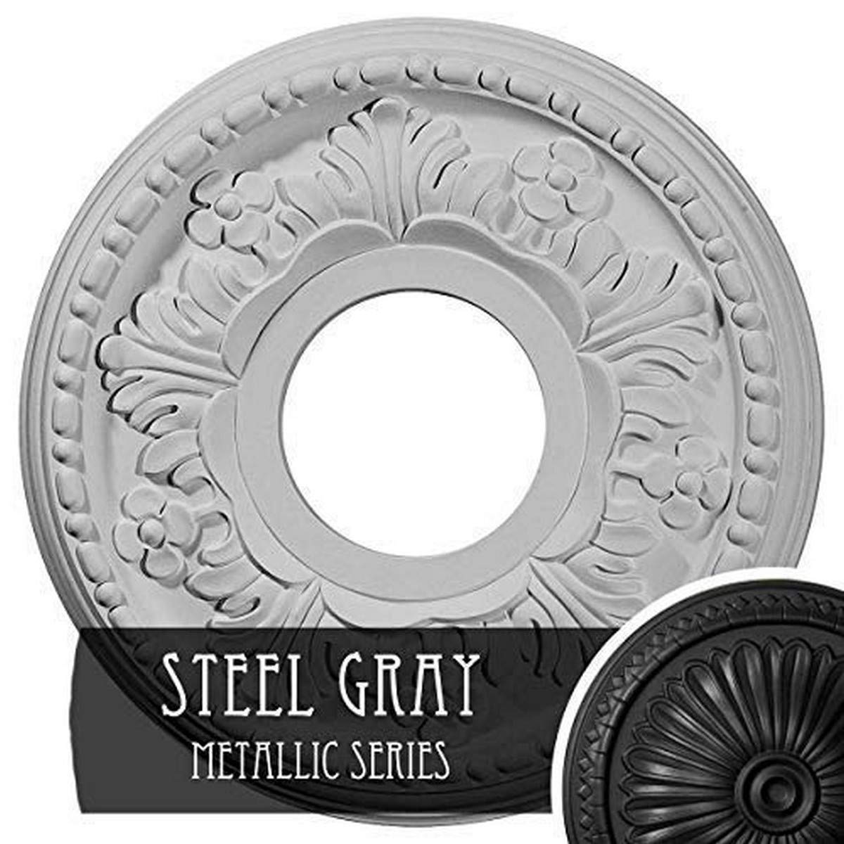 11 7/8"OD x 3 5/8"ID x 7/8"P Helene Ceiling Medallion (Fits Canopies up to 5 1/4") — Amazon image 24