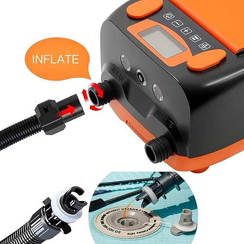 Miniatura 2 de Manguera inflable, adaptador de bomba de aire para inflables, manguera de bomba de aire, accesorios de bomba de aire, reemplazo de manguera de bomba