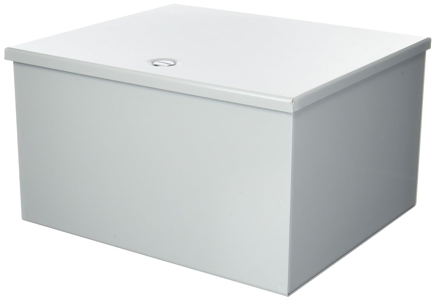 Hoffman A14N128 NEMA 1 Enclosure, Steel, Small, 14.00" x 12.00" x 8.00", Gray