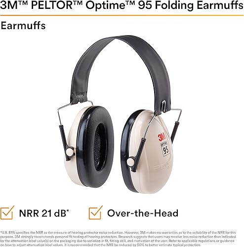 Miniatura 2 de 3M PELTOR Optime 95 - Orejeras plegables H6FV