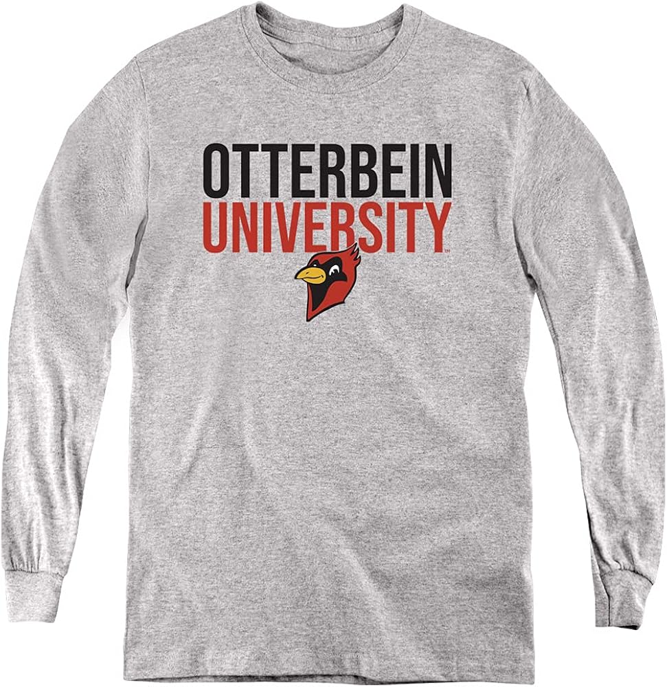 Otterbein University Official Stacked Youth Long Sleeve T
