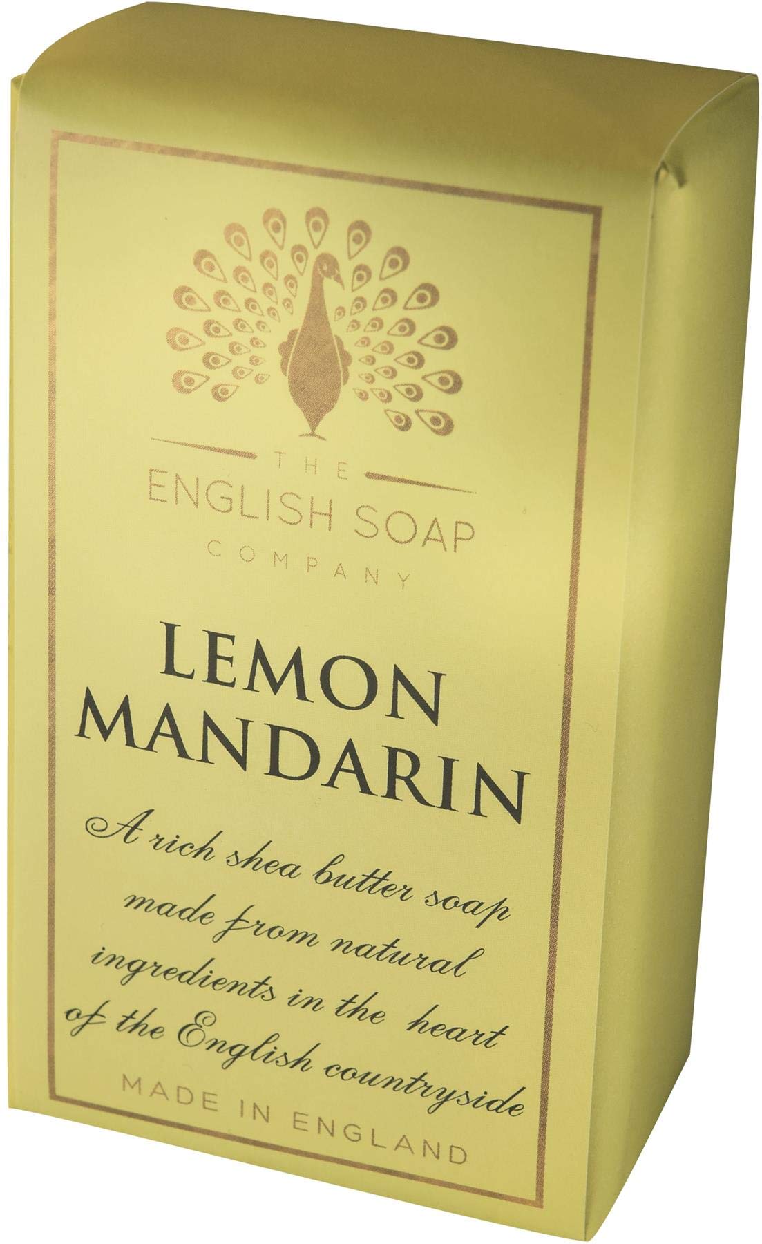 The English Soap Company Pure Indulgence Lemon Mandarin, Shea Butter Soap, 200g