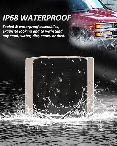 Miniatura 6 de Bestview Kit de montaje de luces de esquina delantera compatible con Chevy CK Series 1500 2500 3500Chevy TahoeChevy SuburbanChevy Silverado 1994