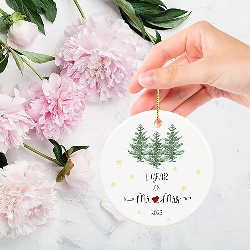 Miniatura 3 de 1 año de aniversario de papel 2023, primer aniversario, regalos de señor y señora para pareja, primer aniversario de boda para marido y esposa,