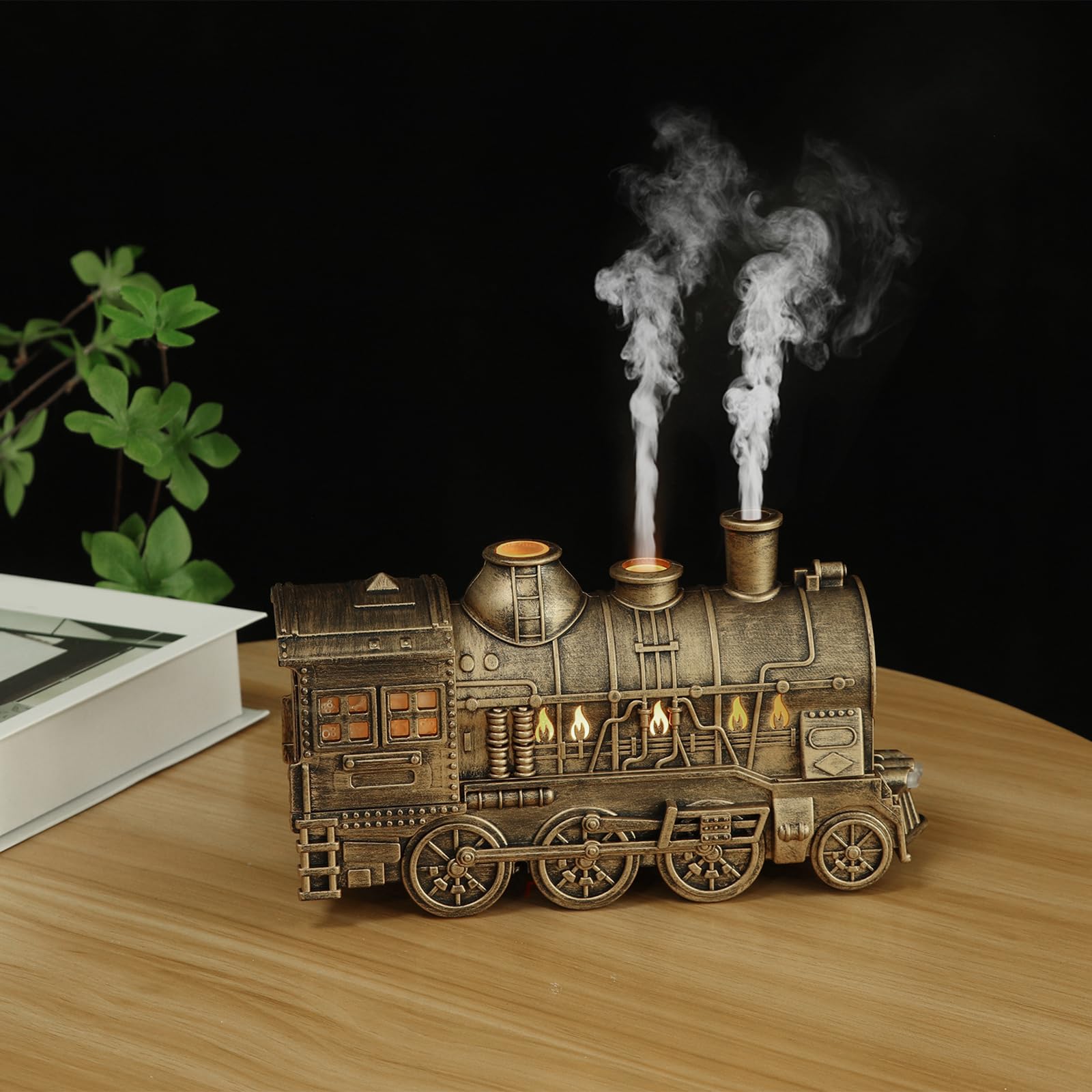 Vintage Steam Train Diffuseur Huiles Essentielles RC