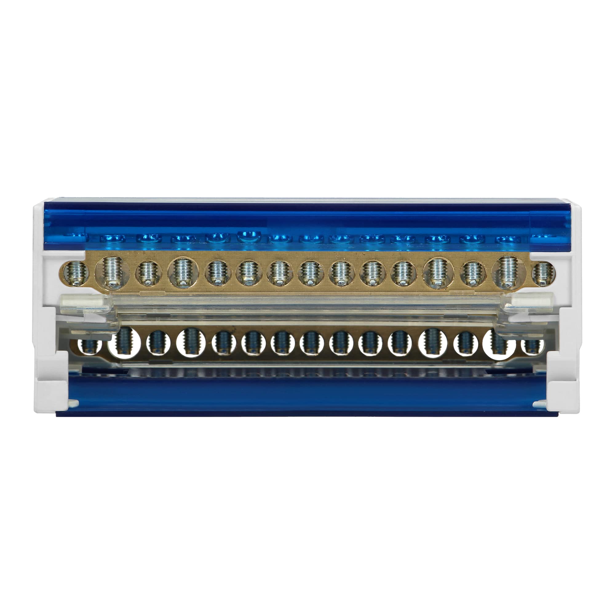 Orno LZ-8202/ rozdzielacz rozdzielaczy do szyny DIN lub tablicy elektrycznej z 4 rzędami (15 przewodów)