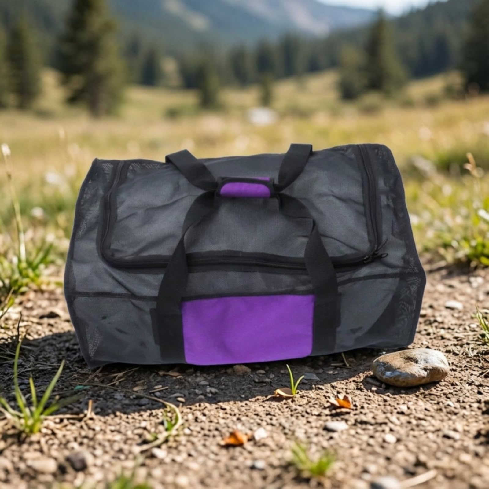 Sac Plongée en Filet Compact Sac en Filet Plongée Respirant pour Voyageurs