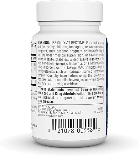 Miniatura 4 de Source Naturals Melatonina 5 mg - 240 Tabletas