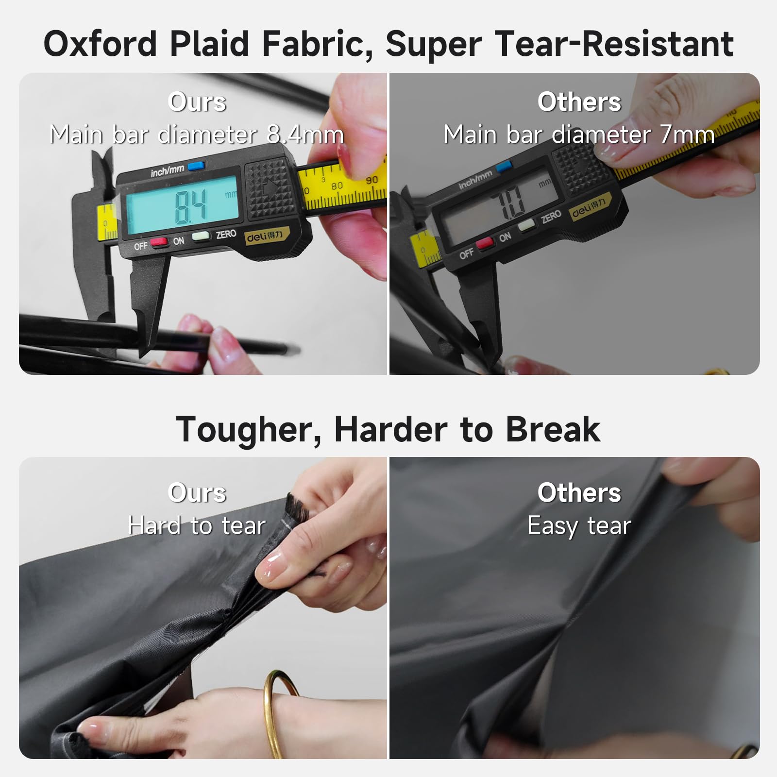 Tenda per bicicletta da esterni, portatile, con tessuto Oxford 210D PU5000, impermeabile, per 2-3 biciclette, riparo per moto, attrezzi da giardino, giocattoli
