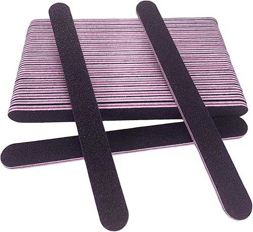 Miniatura 1 de Lima de uñas 24 piezas lima de uñas de Emery Board para uñas acrílicas y uñas naturales tablas de esmeril de doble cara de grano 100180 para uñas