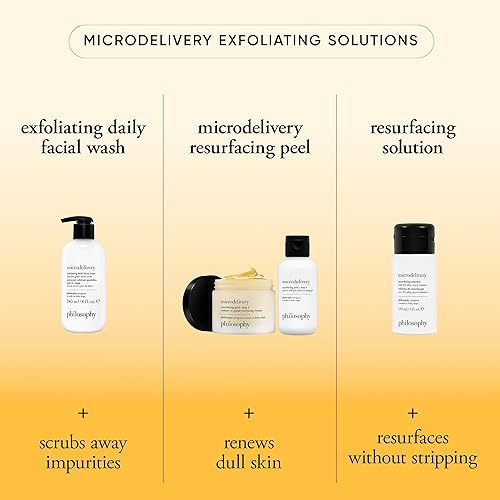 Miniatura 6 de philosophy microdelivery exfoliating daily facial wash - with fine grain desert earth & gentle amino acids - scrubs away impurities & dead skin