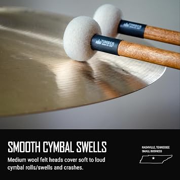 Timpani/Drum Mallets U.S.A. ASSEMBLED Percussion Sticks