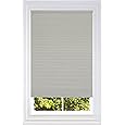 BlindsAvenue Cellular Honeycomb Cordless Shade, 9/16" Single Cell, Blackout, Sticks and Stones, Size: 30.5" W x 48" H