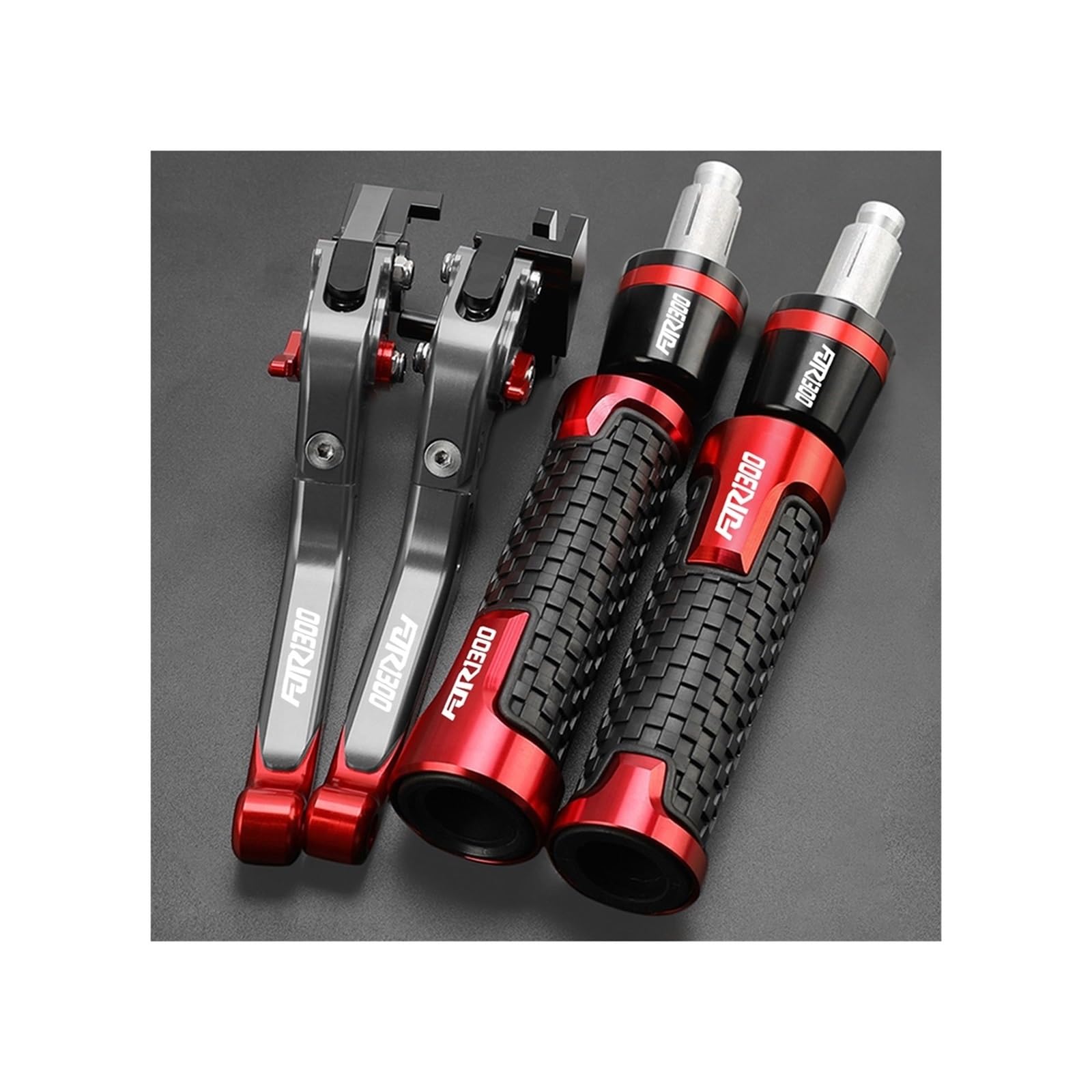 PONNYC Palancas Embrague Freno Ajustables Para Motocicleta Empuñaduras Mano Extremos Manillar Para Y&amaha FJR 1300 FJR1300A 2004-2013 2014 2015 2016 Moto Embrague Maneta Freno (Color : 15)
