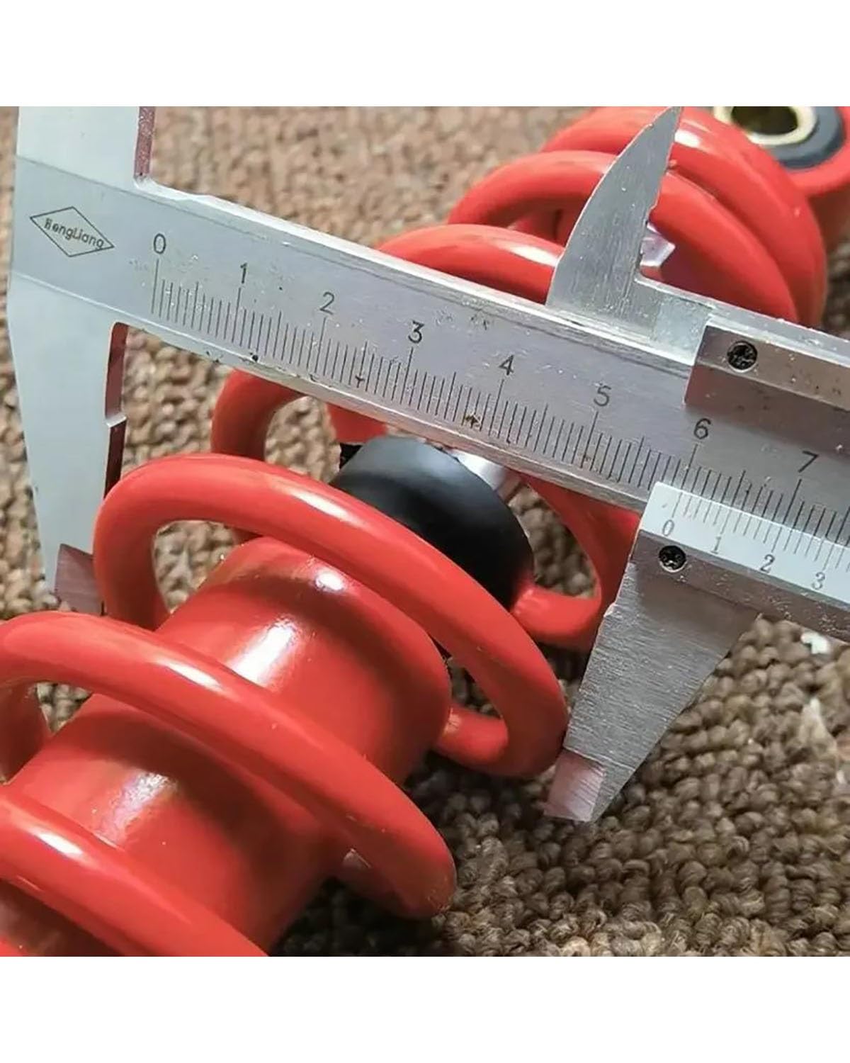Federbein Für Yamaha JOG50 JOG90 Für DIO 50 ZX50 AF18 AF25 AF27 AF28 AF34 AF35 Motorrad Roller Hinten Stoßdämpfer Stoßdämpfer Dämpfer(265 Red)