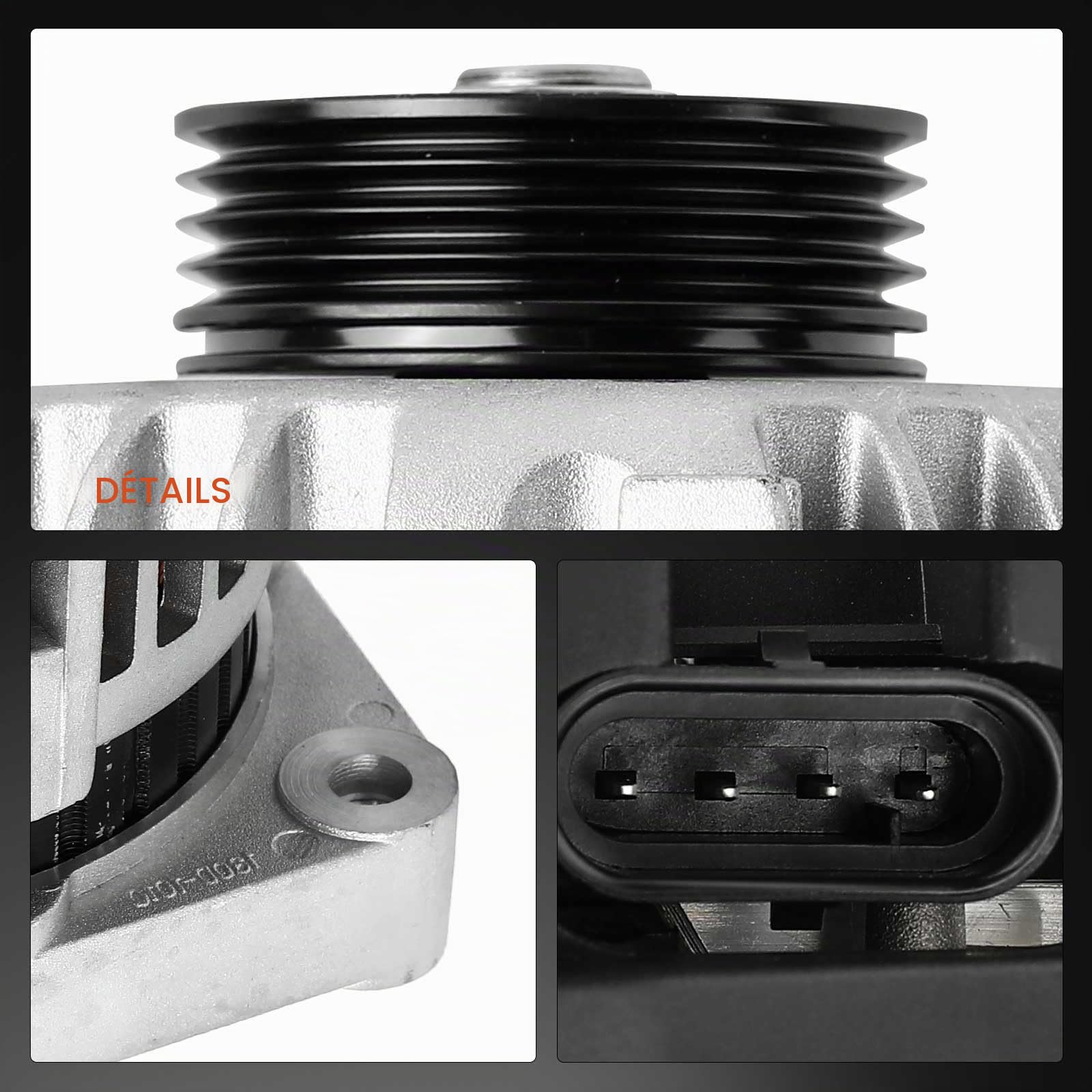 Frankberg Alternateur Compatible avec Twingo I C06 1.2 Kangoo KC0/1 1.2 Kangoo Express FC0/1 1.2 Clio I 5/357 B/C57 1.2 Clio II BB CB 1.2 LPG Remplacer# 8547N,10480214