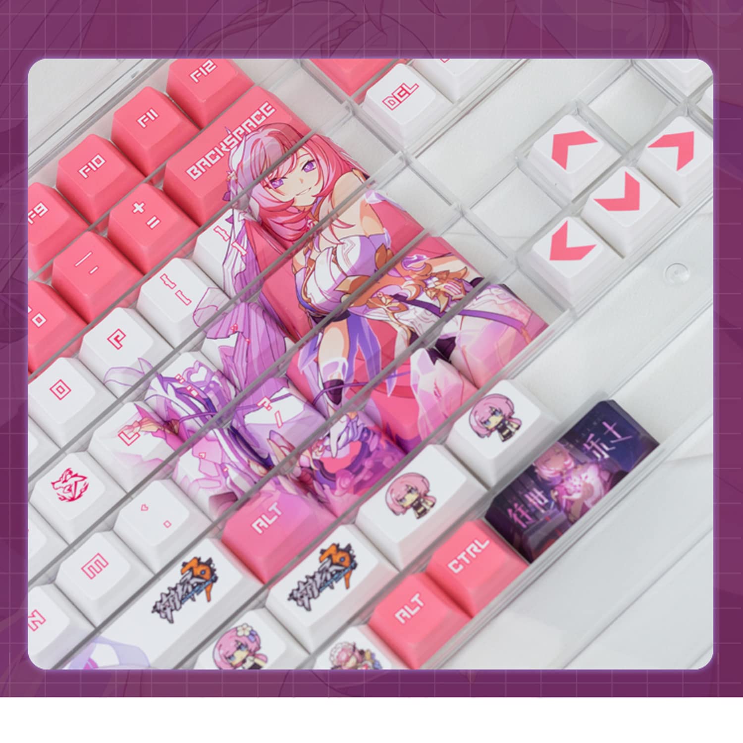 Amazon | キーキャップ 崩壊3rd 崩壊学園 ほうかいサード キアナ