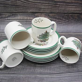 Amazon.co.jp: 12個/セットクリスマスツリー食器セット