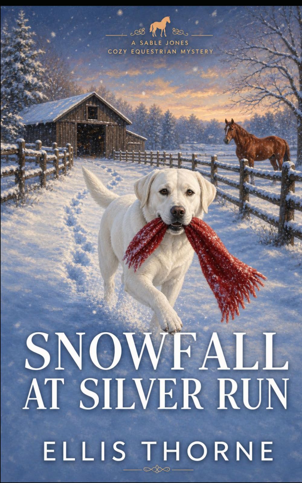 Snowfall At Silver Run: A Suspicious Death Cozy Mystery (Sable Jones Cozy Mystery)