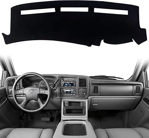 Migaven Tapete de cubierta de salpicadero compatible con Chevrolet Silverado 1500 2500 3500 1999-2006 Avalanche Chevy Tahoe Suburban GMC Sierra