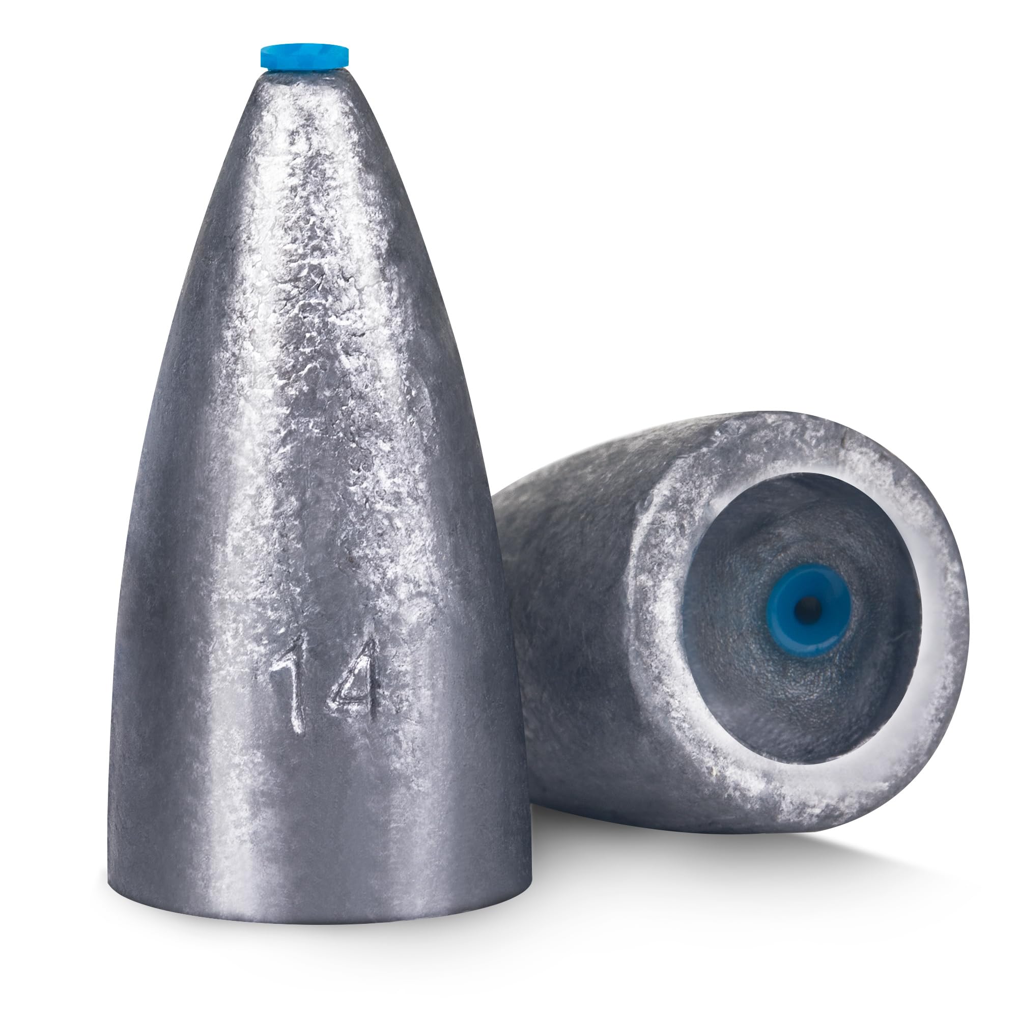 FishTrip Bullet Weights Fishing Sinkers,1/16 to 1/2oz Fishing Weight for Texas Rigs Bass Fishing Saltwater