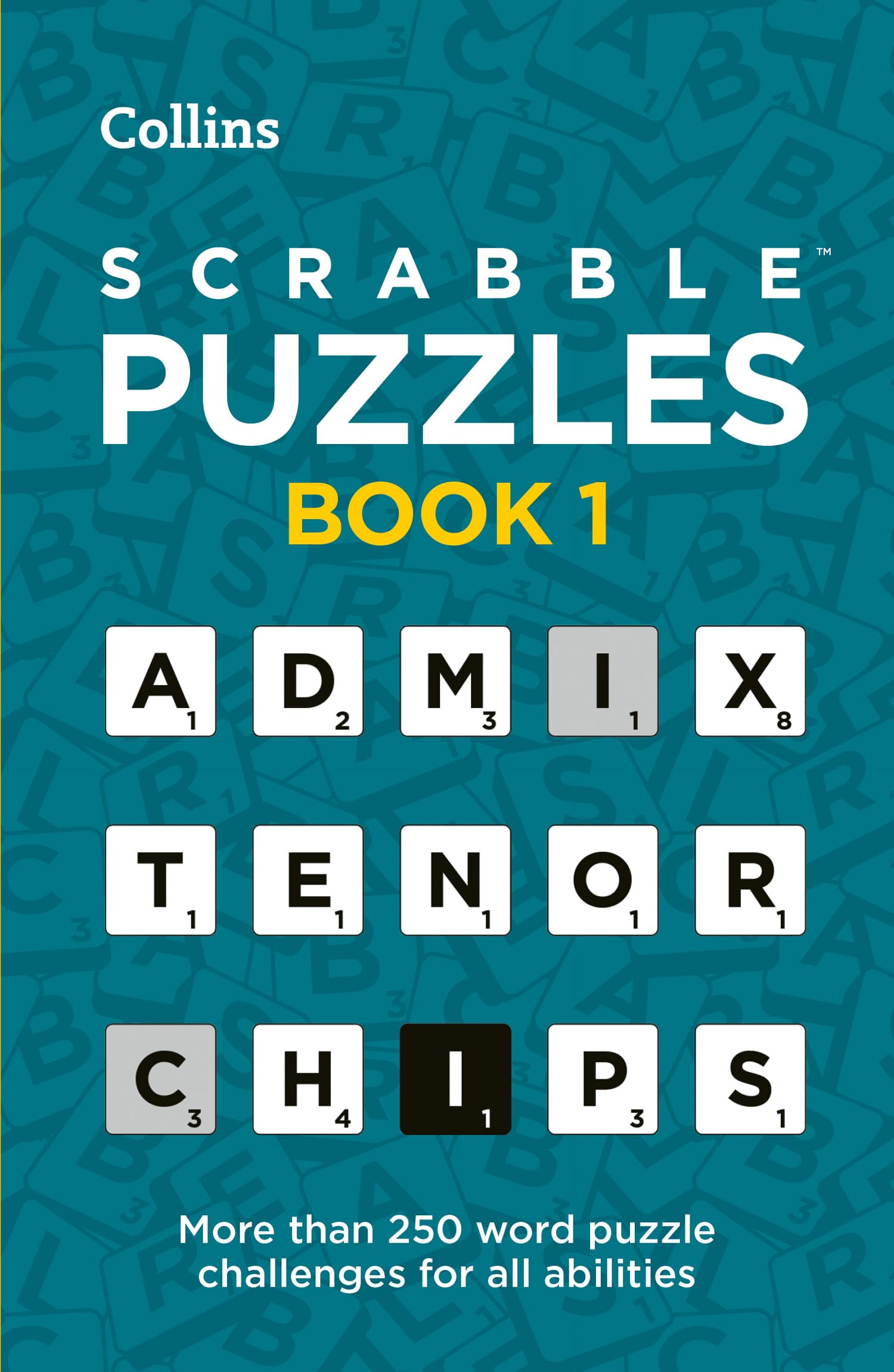 Scrabble Puzzles Book 1, Collins Scrabble, New, Paperback